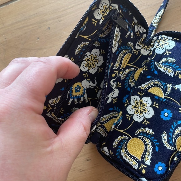 Vera Bradley Wristlet Wallet in “Elle Blue” - Picture 8 of 14